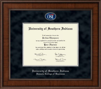 University of Southern Indiana diploma frame - Presidential Masterpiece Diploma Frame in Madison