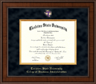 Tarleton State University Presidential Masterpiece Diploma Frame in Madison