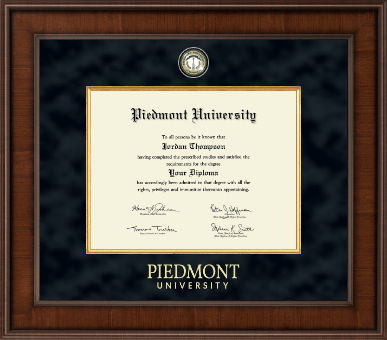 Piedmont University diploma frame - Presidential Masterpiece Diploma Frame in Madison