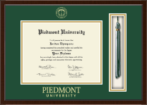 Piedmont University Tassel Edition Diploma Frame in Delta
