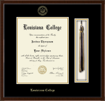 Louisiana College Tassel Edition Diploma Frame in Delta