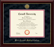 Cornell University diploma frame - Gold Engraved Medallion Diploma Frame in Gallery