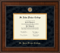 St. John Fisher College Presidential Masterpiece Diploma Frame in Madison