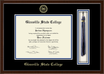 Glenville State College Tassel Edition Diploma Frame in Delta