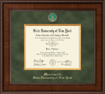 SUNY Morrisville diploma frame - Presidential Masterpiece Diploma Frame in Madison