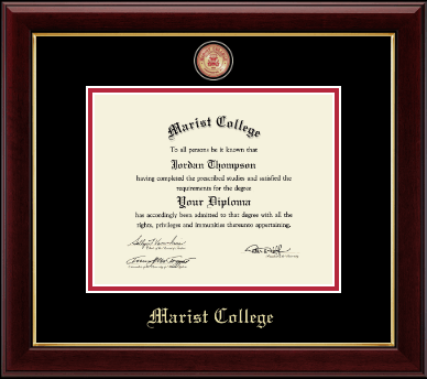 Marist College diploma frame - Masterpiece Medallion Diploma Frame in Gallery