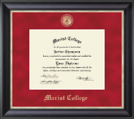 Marist College Regal Edition Diploma Frame in Noir
