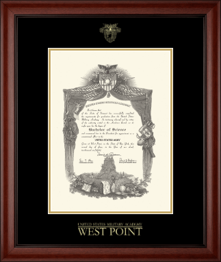 United States Military Academy diploma frame - Gold Embossed Diploma Frame in Cambridge