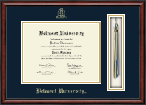 Belmont University diploma frame - Tassel Edition Diploma Frame in Southport