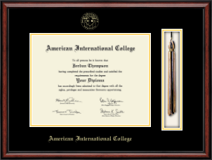 Tassel & Cord Diploma Frame