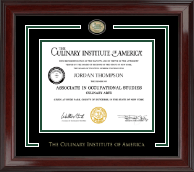 Culinary Institute of America diploma frame - Showcase Edition Diploma Frame in Encore