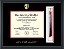 Stony Brook University diploma frame - Tassel & Cord Diploma Frame in Obsidian