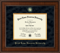 Point Loma Nazarene University Presidential Masterpiece Diploma Frame in Madison
