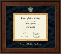 Lees-McRae College diploma frame - Presidential Masterpiece Diploma Frame in Madison