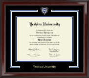 Yeshiva University diploma frame - Showcase Edition Diploma Frame in Encore