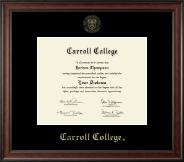 University of South Florida diploma frame - Gold Embossed Diploma Frame in Studio