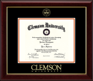 Clemson University diploma frame - Gold Embossed Diploma Frame in Gallery