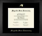 Mayville State University diploma frame - Gold Embossed Achievement Edition Diploma Frame in Arena