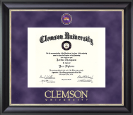 Clemson University diploma frame - Regal Edition Diploma Frame in Noir