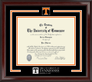 The University of Tennessee Knoxville Spirit Medallion Diploma Frame in Encore