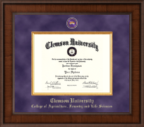 Clemson University diploma frame - Presidential Masterpiece Diploma Frame in Madison