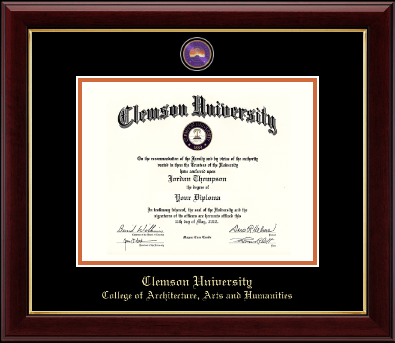 Clemson University diploma frame - Masterpiece Medallion Diploma Frame in Gallery