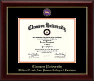 Clemson University diploma frame - Masterpiece Medallion Diploma Frame in Gallery