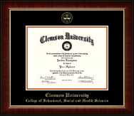 Clemson University diploma frame - Gold Embossed Diploma Frame in Murano
