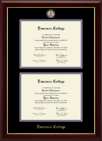 Masterpiece Medallion Double Diploma Frame