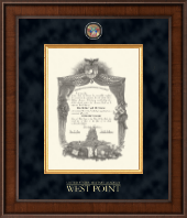 United States Military Academy Presidential Masterpiece Diploma Frame in Madison