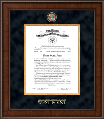 United States Military Academy certificate frame - Presidential Masterpiece Commission Certificate Frame in Madison