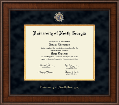 University of North Georgia diploma frame - Presidential Masterpiece Diploma Frame in Madison