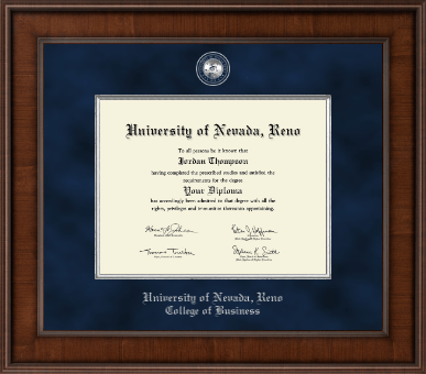 University of Nevada Reno diploma frame - Presidential Masterpiece Diploma Frame in Madison