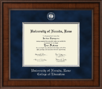 University of Nevada Reno Presidential Masterpiece Diploma Frame in Madison