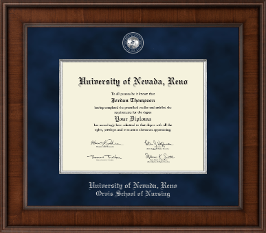 University of Nevada Reno diploma frame - Presidential Masterpiece Diploma Frame in Madison