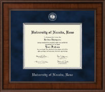 University of Nevada Reno Presidential Masterpiece Diploma Frame in Madison