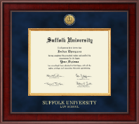 Suffolk University diploma frame - Presidential Masterpiece Diploma Frame in Jefferson