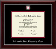 California State University Chico diploma frame - Masterpiece Medallion Diploma Frame in Gallery Silver