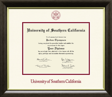 University of Southern California diploma frame - Dimensions Diploma Frame in Hampshire