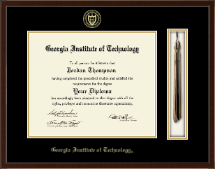 Tassel & Cord Diploma Frame