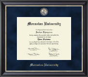 Moravian University diploma frame - Regal Edition Diploma Frame in Noir