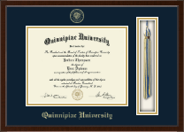 Quinnipiac University Tassel Edition Diploma Frame in Delta