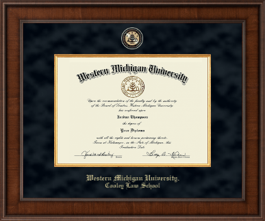 Western Michigan University diploma frame - Presidential Masterpiece Diploma Frame in Madison