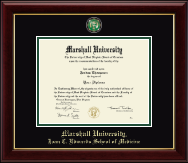 Marshall University diploma frame - Masterpiece Medallion Diploma Frame in Gallery