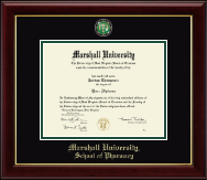 Marshall University diploma frame - Masterpiece Medallion Diploma Frame in Gallery