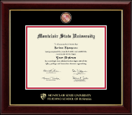 Montclair State University Masterpiece Medallion Diploma Frame in Gallery