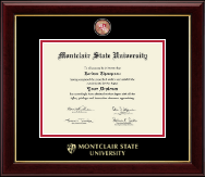Montclair State University diploma frame - Masterpiece Medallion Diploma Frame in Gallery