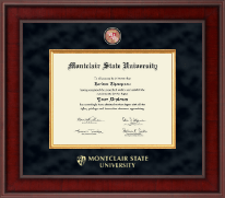 Montclair State University Presidential Masterpiece Diploma Frame in Jefferson