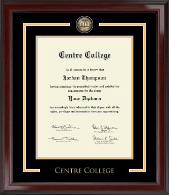 Centre College diploma frame - Showcase Edition Diploma Frame in Encore