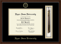 Upper Iowa University diploma frame - Tassel & Cord Diploma Frame in Delta